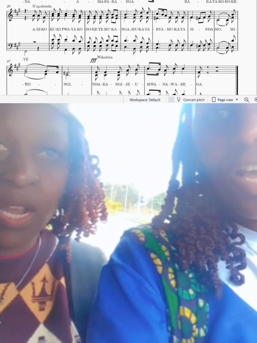 #Twarayakobokeye Music sheet  #icyuzicyacuCatholicstyle# #icyuzi  #catholic