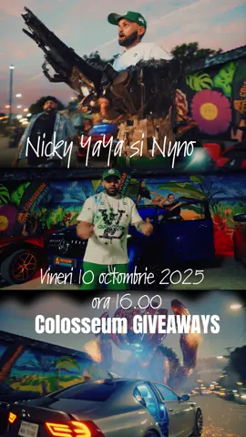 VINERI LANSAM PIESA COLOSSEUM GIVEAWAYS 🙏🏻❤️@Colosseum Giveaways @Alex Axl #fyp #viral @YAYA VIDEO HOUSE LED @Novia Events 