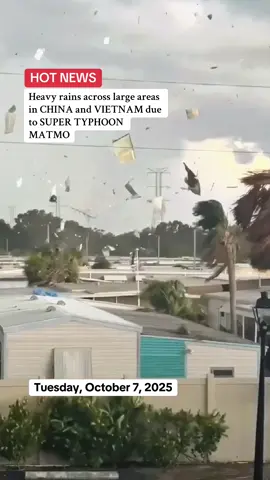 Heavy rains across large areas in CHINA and VIETNAM due to SUPER TYPHOON MATMO #new #newyork #typhoon #china #fypシ #trending #trendingvideo #tornado #storm #earthquake #tsunami #thunderstorms #tornadoes #usa🇺🇸 #hurricane #california #losangeles #🇺🇸 