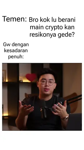 Apa yg harus ditakuti kalo emang awalnya udah miskin🗿#timothyronald #akademicrypto #kalimasada #fypp #foryoupage 