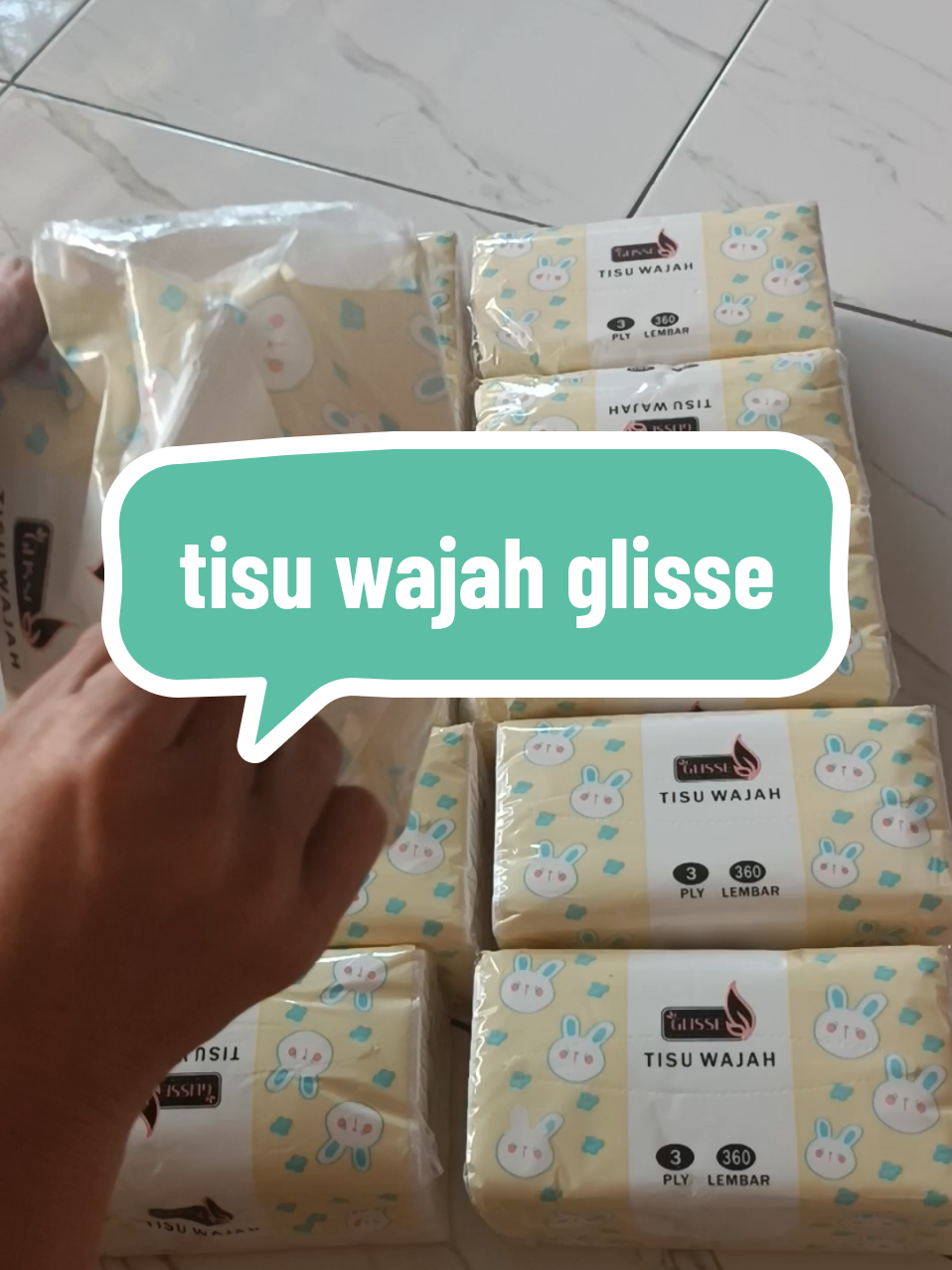 tisu wajah glisse#tisuwajah #glisse #foryoupage❤️❤️ #racuntiktok #fyp 