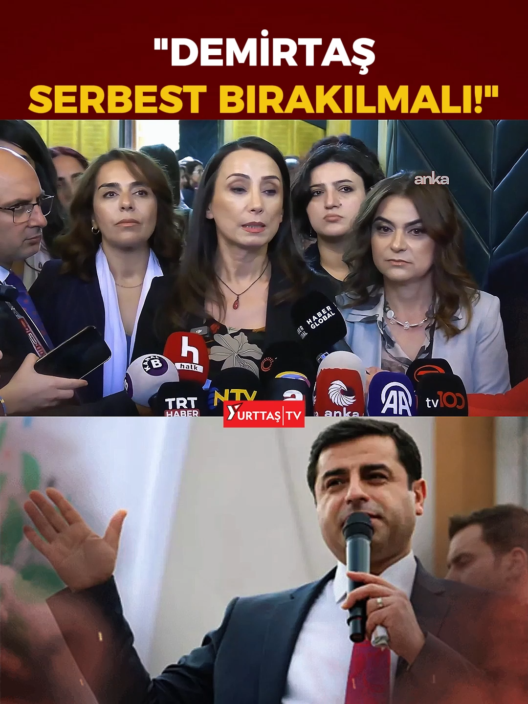 Tülay Hatimoğulları: Selahattin Demirtaş, Figen Yüksekdağ ve diğer tutuklu arkadaşların bırakılmasının bu süreci kolaylaştırıcı adımlardan biri olarak görüyoruz!