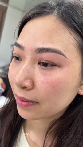 Chân mày tự nhiên #huongtraphunxam  #xuhuongtiktok  #viralvideo  #hairstrokes 