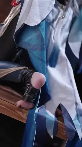 Shenhe cosplay #funny #xuhuong #cosplay #gaixinh #GenshinImpact 