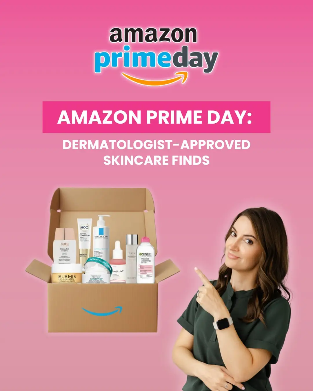 🚨 PRIME DAY IS LIVE — Your Derm-Approved Skincare Deals Are Here! 🚨 Amazon Prime Day has officially kicked off — and the best skincare deals are already flying off the shelves! 🏃‍♀️💨 I’ve rounded up my go-to essentials — dermatologist-approved favorites I reach for every single day. Whether you’re restocking your SPF, grabbing a hydrating serum, or upgrading your moisturizer, this is your moment to save big on products that truly deliver results. 💡 Derm Tip: Prime Day deals change by the hour — if you spot a favorite, don’t wait. Add to cart before it’s gone!   🎥 Want the full list of my top Prime Day skincare picks? Watch the full video on my YouTube channel.  #amazonprimeday  #dermapproved  #primedaydeals #skincaresavings  #dermatologistrecommended 