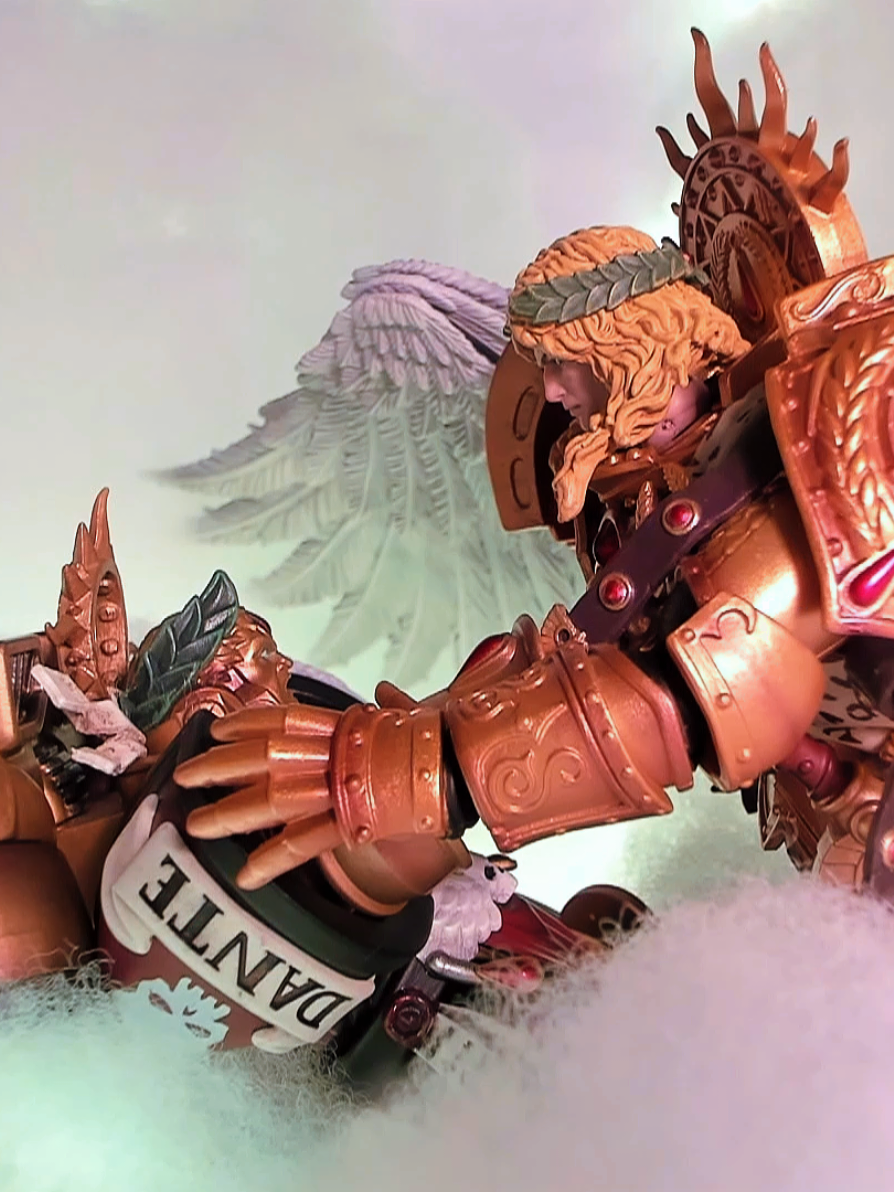 Wanted to see what stop motion would be like, and man it is hard lol. Might do more of it at some point. Dialogue voiceover is from chrisnaturallyrp #sanguinius #dante #warhammer 