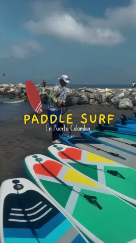 El domingo fuimos a hacer paddle surf en puerto colombia con Casa Surf. Salimos de allí, nos dieron instrucciones y nos acompañaron hasta llegar al muelle viejo.  Aprovechen la temporada de aguas claras . . . . . . #paddleboard #paddlesurf #playa #muelle #surf     