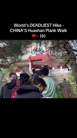 World's DEADLIEST Hike - CHINA'S Huashan Plank Walk 🇨🇳-  (6)