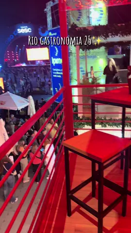 Rio gastronomia 2025 foi sensacional🤍 Já quero dnv
