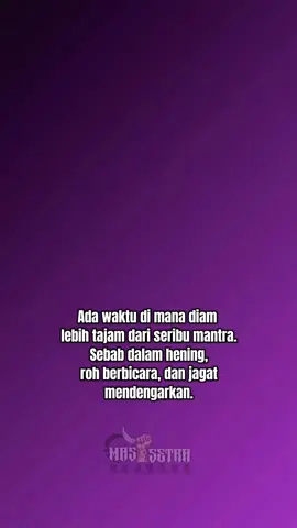 Ada waktu di mana diam lebih tajam dari seribu mantra. Sebab dalam hening, roh berbicara, dan jagat mendengarkan. #khodam #khodampendamping #khodamleluhur #setra 