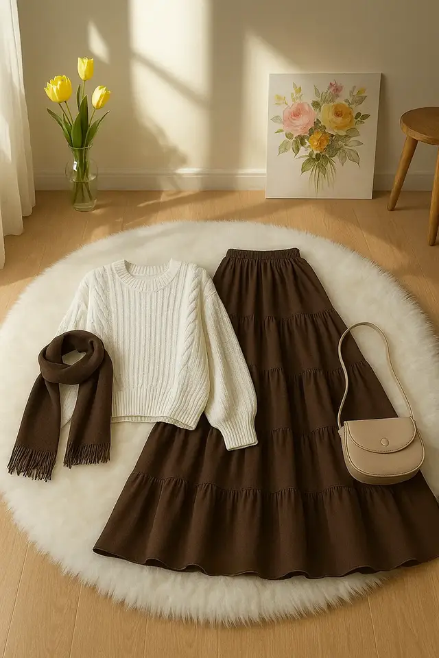 Beberapa inspirasi OOTD dengan nuansa coklat yang hangat 🍂 #OOTD #fashiontiktok #fyp #OOTDCheck #dailyoutfits 