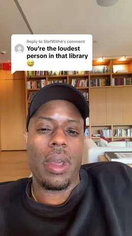 Replying to @StefWith6 I swear I’m not being an obnoxious a-hole in a public library 😅 #replyingtocomments #tdrew 