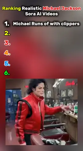 Ranking Realistic Michael Jackson Sora AI Videos #michaeljackson #sora #soraai #ai #fyp 