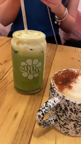 Welcome back to your favourite completely VEGAN, oat milk matcha dream cafe!  We missed you @Sundaycoffeeandkitchen  ☁️☕️ 📍46 Pudding Chare, Newcastle #newcastleupontyne #sundays #matchalatte #vegancafe #oatmilklatte 