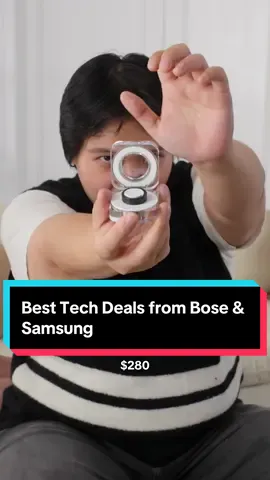 May we interest you on some of our favorite tech deals from Amazon Prime Big Deals Day?  Samsung Galaxy Ring - $280 Bose QuietComfort Earbuds - $129 Bose Soundlink - $99 Bose SoundLink Home Speaker - $149 Samsung Galaxy SmartTag2 - $19 Samsung Galaxy Tab S6 Lite (2024) - $180 Samsung Galaxy Watch 7 - $160 #PrimeDay #AmazonPrime #samsung #bose #samsunggalaxy @Lai Frances 