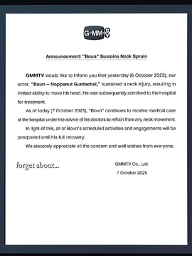 minimal kalau ngetik dipikir dulu pake otak, ketikan lu nyakitin gak buat orang lain, sakit hati banget gue bacanya sumpah, kenapa sih kalian jahat banget ketikannya, p'boun get well soon ya 🥺💖 #bounnoppanut #prem_space #bounprem 