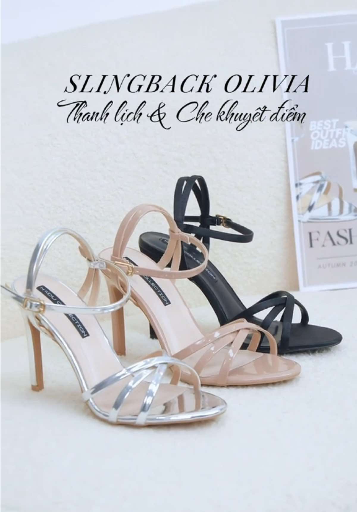 Giày cao gót có size 34 cho nàng chân nhỏ #giayhadu #haducollection #trending #depnu #xuhuong 