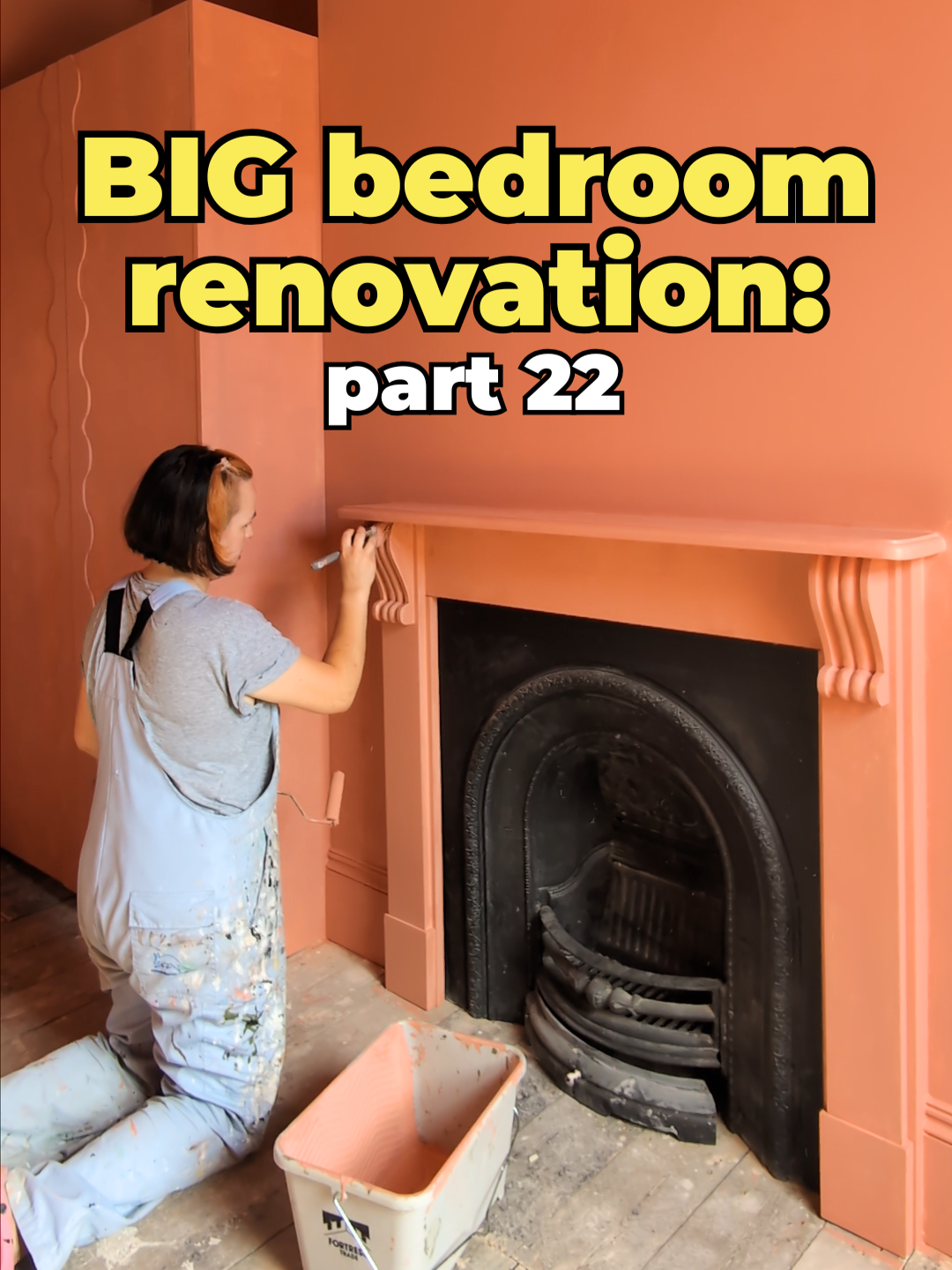 Colour drenching wins again! #bedroomdecor #homerenovation #wallpainting #decoratingonabudget