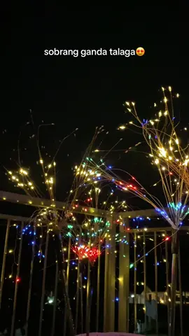 Solar fireworks light🎇🎉 #solarfireworkslight #solarchristmaslights #fireworkslight #christmasdecor #fyp 