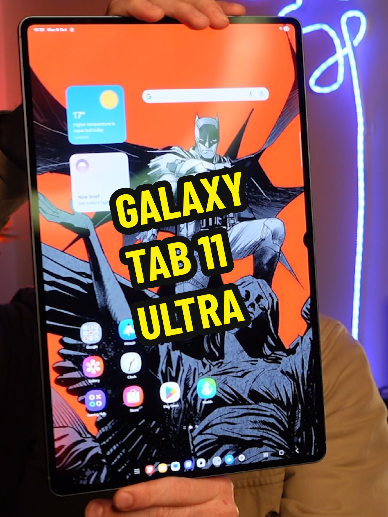 The @Samsung Galaxy Tab 11 Ultra 🔥 #techtips #Tech #tips #tablet @SamsungUK #samsung 