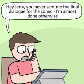 RIP Jerry Additional Voices: Jerry - @Role the Bones  #darkhumor #comic #cartoon #funny #alarminglybad 