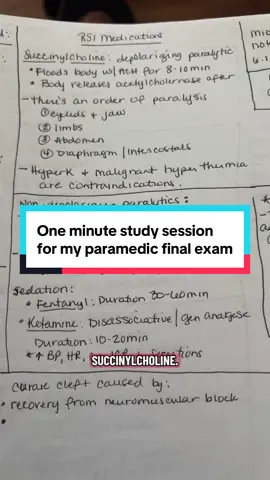 Rapid sequence intubation is one segment of healthcare that intimidates so many people but I’m determined not to let it intimidate me.  If you’re new here, I’m Fe.    I’m an EMT who went back to school at 35 after losing it all and now I create motivational and inspiring content about:    • Being a Paramedic student in EMS   • Life as a 30+ Mom in College   • Rebuilding my life from scratch    Comment and follow my journey: thefeliciakelly 