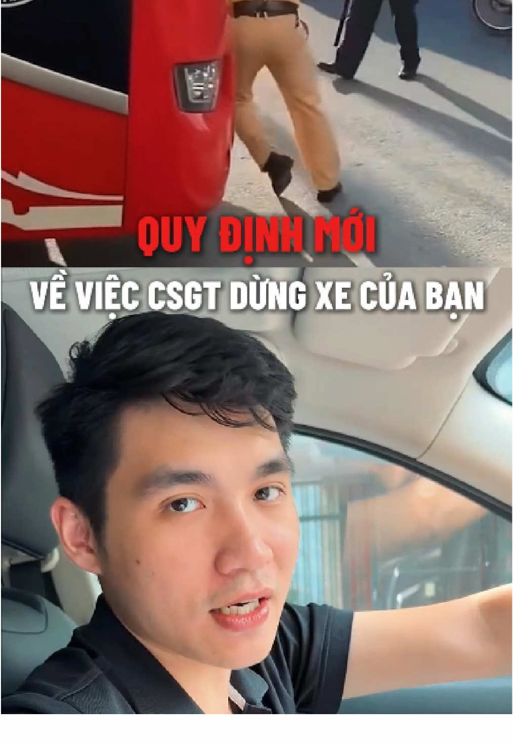 Quy định khi CSGT dừng xe #TikTokAwardsVN #xh #meooto #laixeantoan 