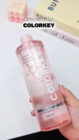 Nước tẩy trang Colorkey 💕 #nuoctaytrang #colorkey #nuoctaytrangcolorkey #nuoctaytrangsachsau #nuoctaytrangquocdan 