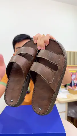 Dép da bò thật ! giảm nữa giá  30 đôi  #depdabothat #depdabo #depdanamnu #anh3huy1 