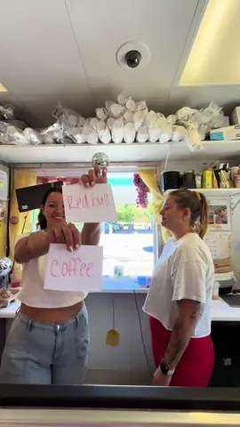 last roulette with bonnie 🤧 ##fyp##coffeetok##womenownedbusiness##drivethrucoffee##fall