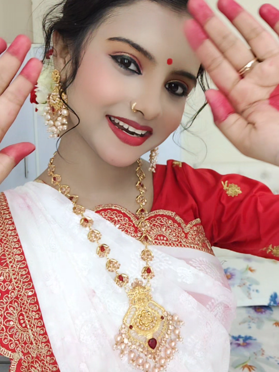 এসো মা লক্ষ্মী 🥀 বসো ঘরে🏠 আমারি ঘরে থেকো আলো করে 🌟 সবাইকে কোজাগরী লক্ষ্মীপূজার অনেক অনেক শুভেচ্ছা 🌾#foryou #foryoupage #unfreezemyacount #viral #foryoupagetiktok 