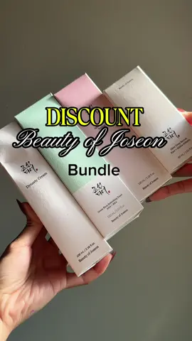 Grab them now and stock up! #skincare #koreanskincare #beautyofjoseon #sale #discount 