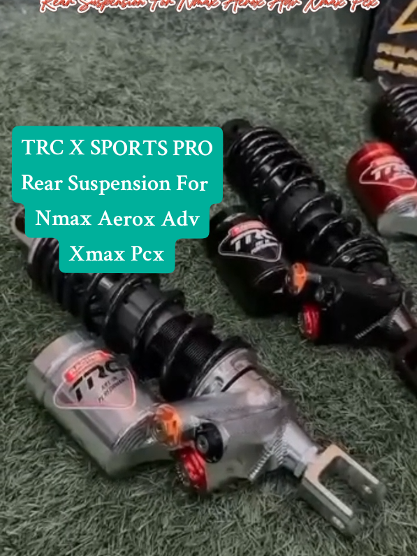 TRC Racing PH X SPORTS 350mm Pro For Nmax Aerox Adv Xmax Pcx #fyp #trc #trcxsportspro #trcrearshock 