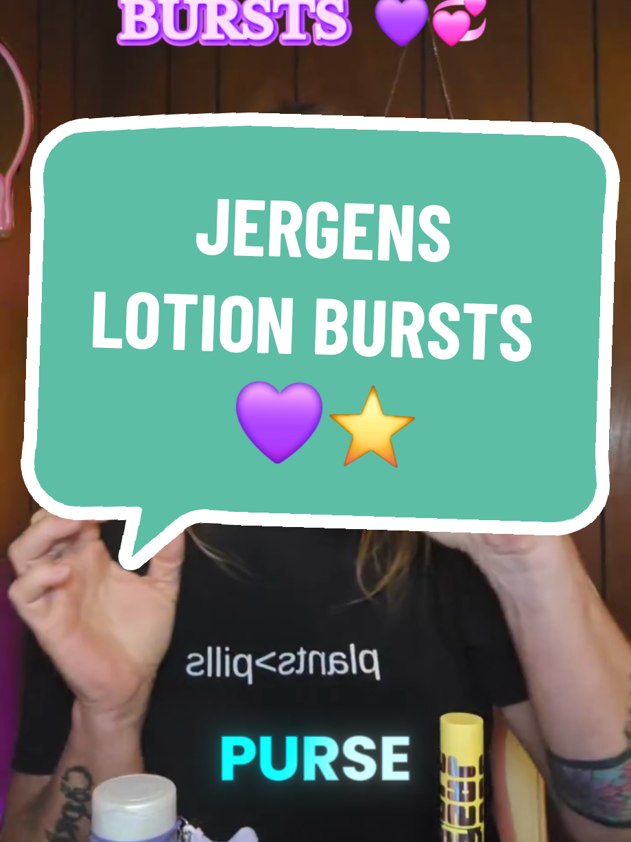 These Jergens Lotion Bursts are amazing! They are a non messy way to keep your lotion on you! #jergens #lotion #lotionbursts  #tiktoklive #livehighlights 