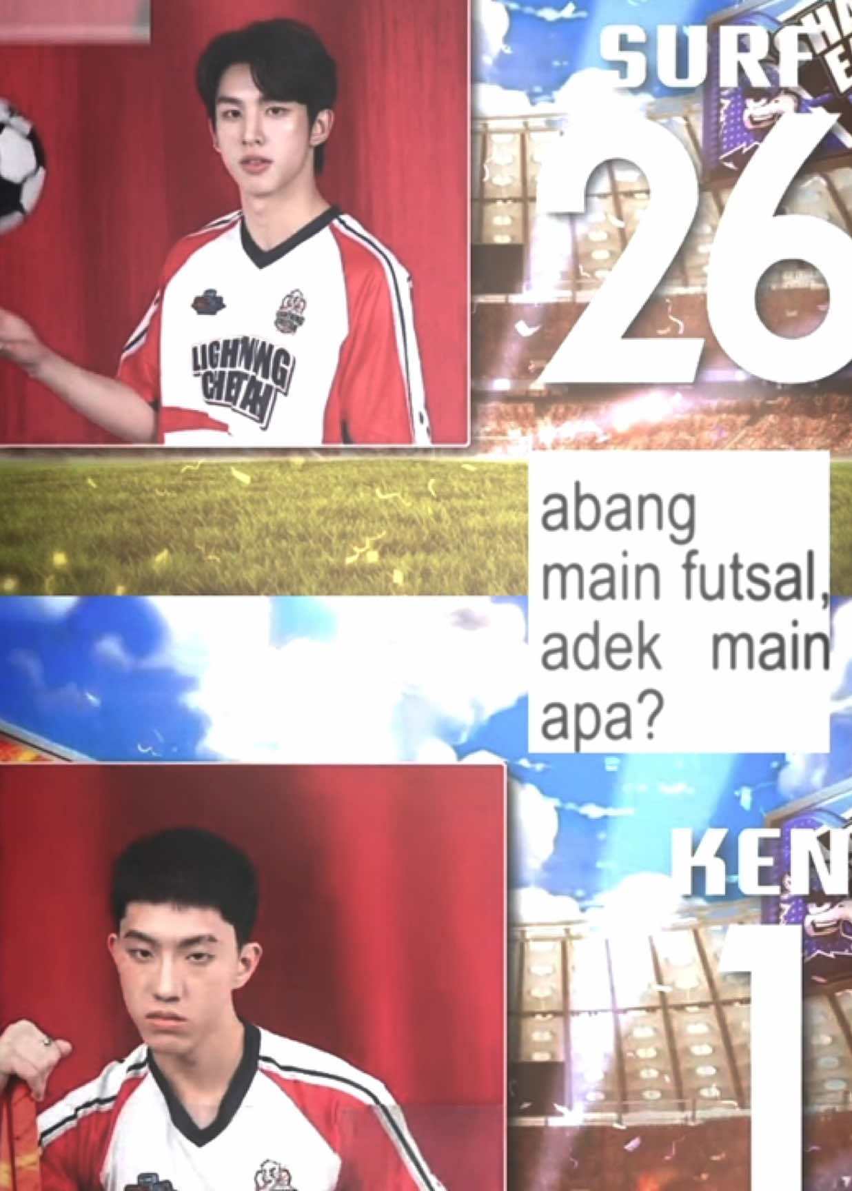 can’t wait to see they in starlympic😆  [ #swensurf#kenkanthee#thaiactor#gmmtv#starlympicgmmtv ]