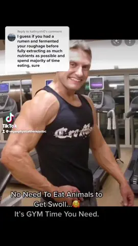 And again! For those who sit in the back and didn’t hear it the first time don’t eat the animals they’re poisonous and it’s super mean! If you want muscles go to the gym! You won’t find them in a protein supplement!