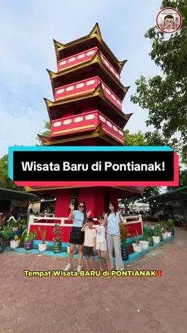 Tempat Wisata BARU di PONTIANAK!! Ada Pagodanya!! Bisa Jajan, Makan-Minum dan Karaoke loh, Lokasinya di Tepian Sungai!! Ada yg tau lokasinya dimana? Detail Lokasi ada di Video ya!! 