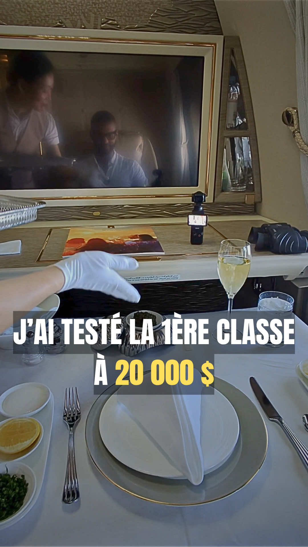 J’ai testé la 1ère classe à 20 000 $