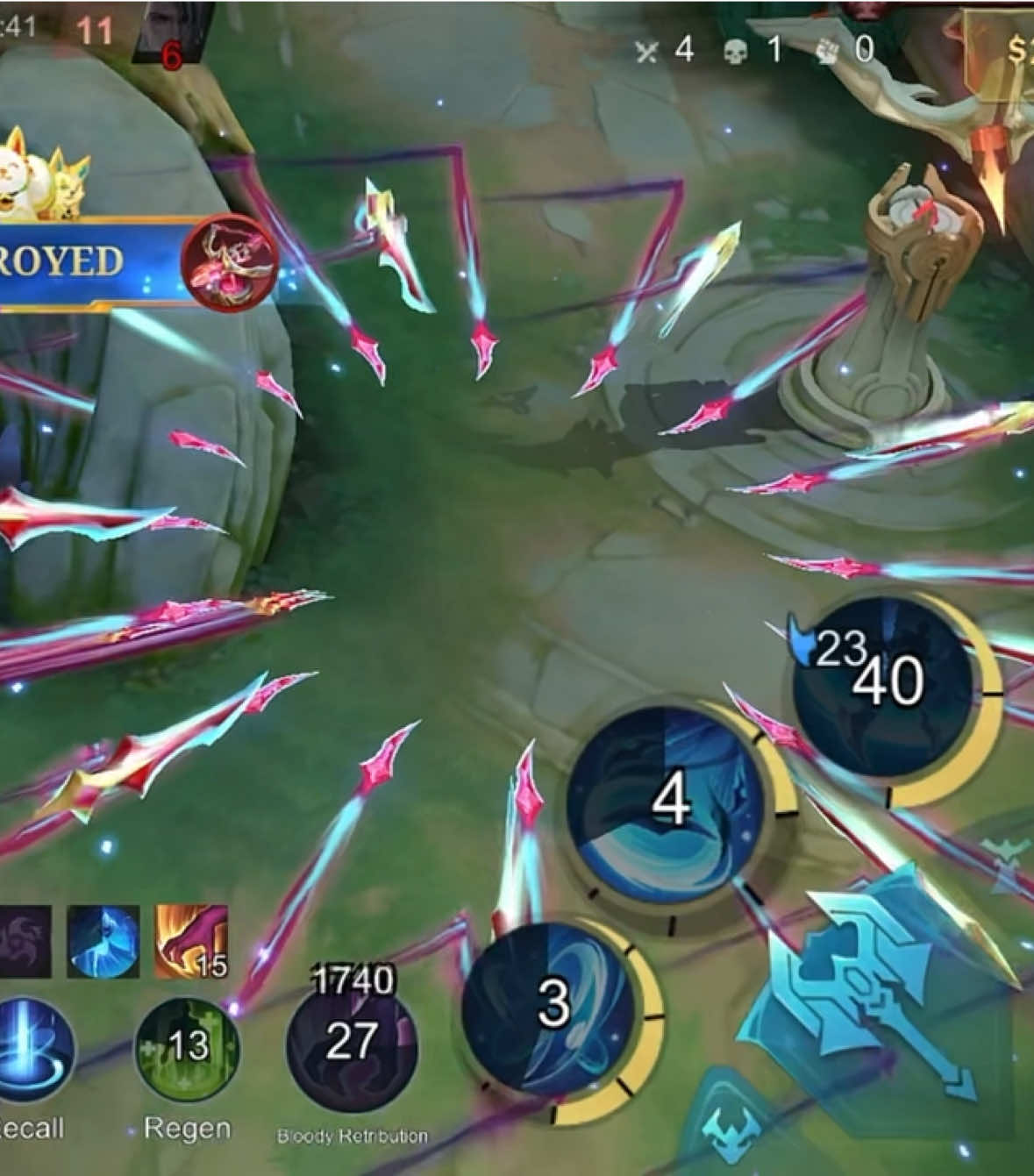 Aamon Collector gameplay #MLBB #mobilelegendsbangbang #mlbbnewskin #MLBBAamon #fyp 