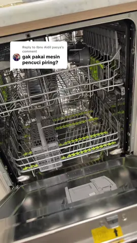 Replying to @Ibnu Aidil pasya masa 1 piring aja mesti pake Dishwasher , MasyaAllah Tabarakallah