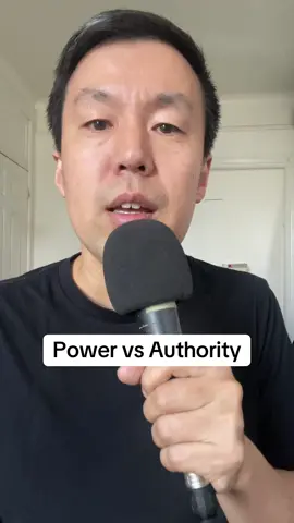 Power vs Authority
