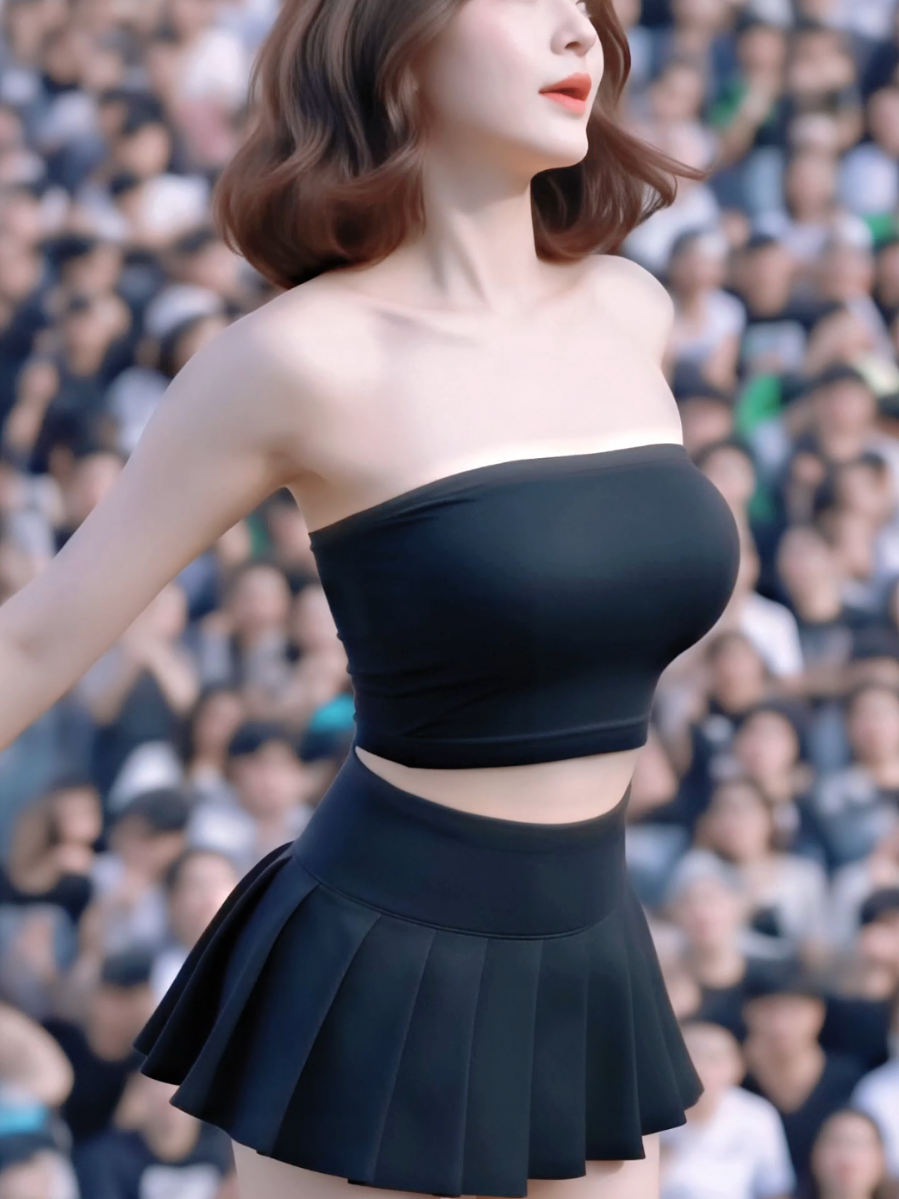 뚜뚜뚜~~ 그녀의 통통 튀는 매력 #뚜뚜뚜 #aiart #치어리더 