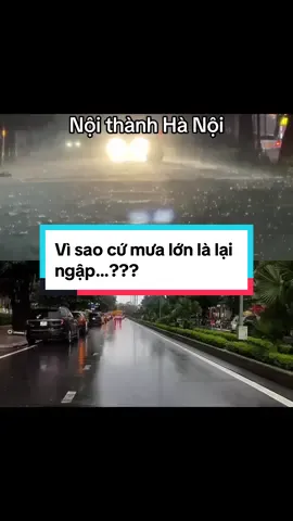 Vì sao cứ mưa lớn là lại ngập…??? + Ngập lụt ở nội thành Hà Nội là hệ quả của: - Hạ tầng cũ kỹ và không theo kịp tốc độ đô thị hóa. - Thiếu quy hoạch đồng bộ và công tác bảo trì yếu kém. - Biến đổi khí hậu khiến mưa ngày càng lớn và cực đoan. + Trong khi đó, các khu đô thị mới như của Vinhomes được: - Quy hoạch bài bản từ đầu, tính toán kỹ lưỡng khả năng thoát nước. - Đầu tư hệ thống công nghệ cao và hiện đại. - Vận hành chuyên nghiệp, nhanh chóng xử lý các vấn đề phát sinh. + “Chọn điểm An cư- An tâm phát triển” #hokim3t #pkd18 #dongdoland #vinhomesoceanpark 