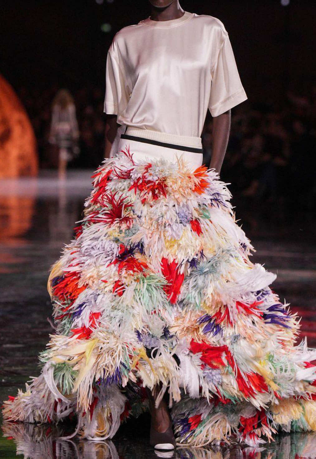 Matthieu Blazy bringing back the bangers  #chanel #matthieublazy #pfw 