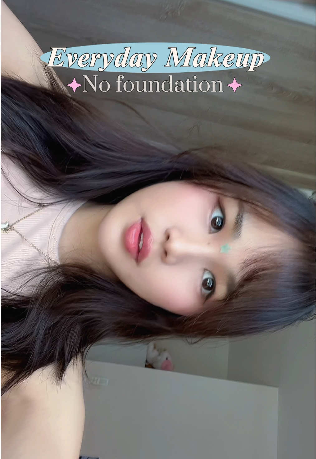 ✨Everyday look makeup no foundation 💗 🎀List เครื่องสำอางค์💄 the saem concealer ODBO Signature Eyeshadow Palette  10 Pond's Translucent Compact Powder Romand 10 Kage lip gloss 09 barenbliss Moist Mochi Paste Powder Blush 02 Canmake blush 18 Maybelline Lash Sensational Firework Waterproof Mascara Judydoll contour  #stationpunpang #everydaymakeup #makeup #แต่งหน้าง่ายๆ #แต่งหน้าง่ายๆ 