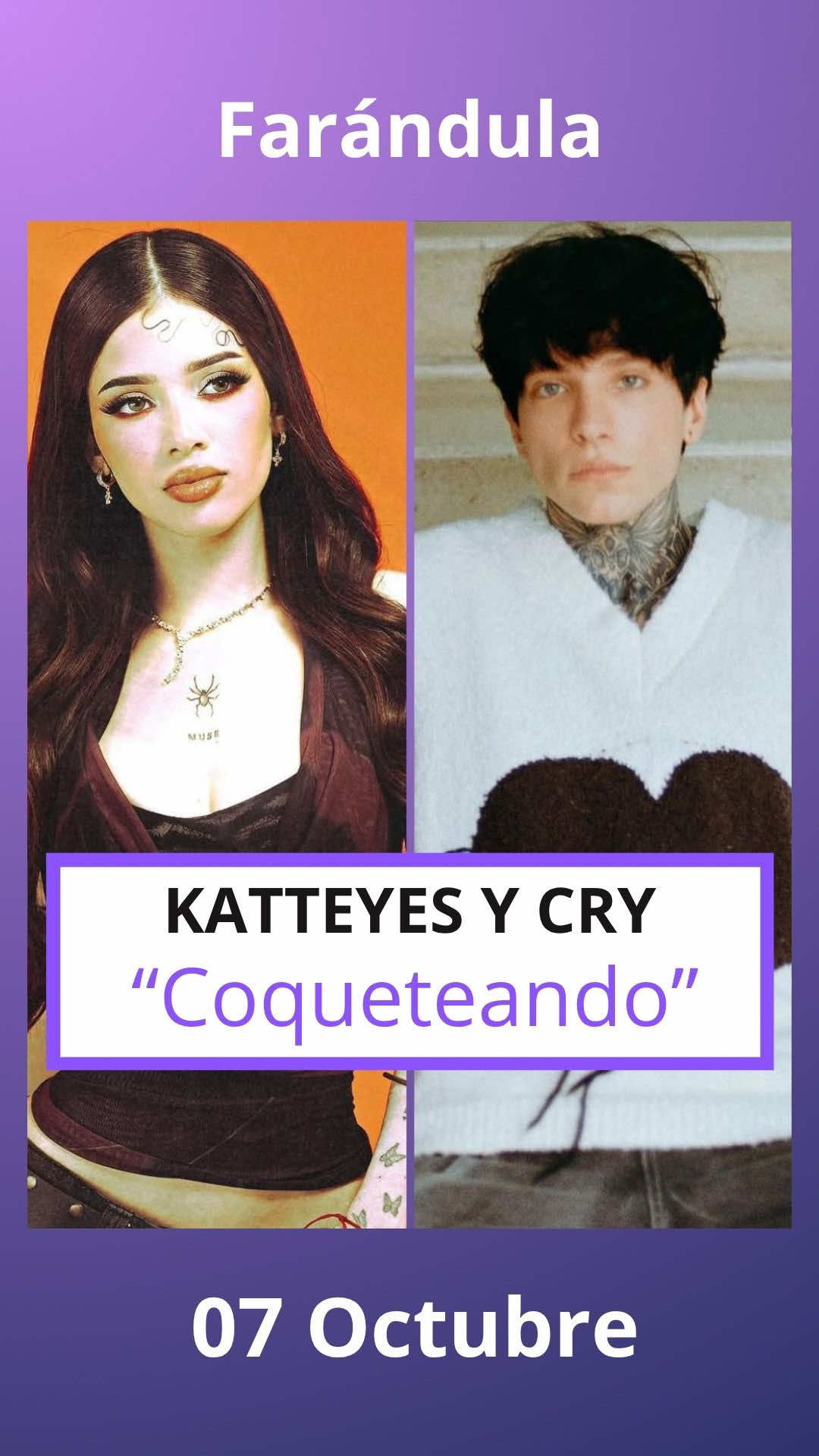 Katteyes y CRY COQUETEANDO #katteyes #cry #iamferv 