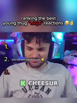 ranking the best young thug “ninja” reactions #fyp #cliprankerz #youngthug #ninjareaction #uyscuti