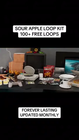 Super happy to announce the drop of Sour Apple Loops!!! A messy community FOREVER UPDATING LOOP KIT!!  Fizzy, Sparkly, Bouncy and Digital…. you could describe Messy Melodies in plenty ways, but we call them SOUR APPLE ICE YUH. 🍏 Loop Kit is FREE!!!! Made as a way of pushing the community sound and networking with the cool cats that might see this. Head over to our website homepage and you’ll find the Sour Apple App. 100+ Loops curated by Messy Producers, updated once a month. Thank you so much to this community, biggest love of my life. #getmessy #unclebac #producertok #musicproducer 