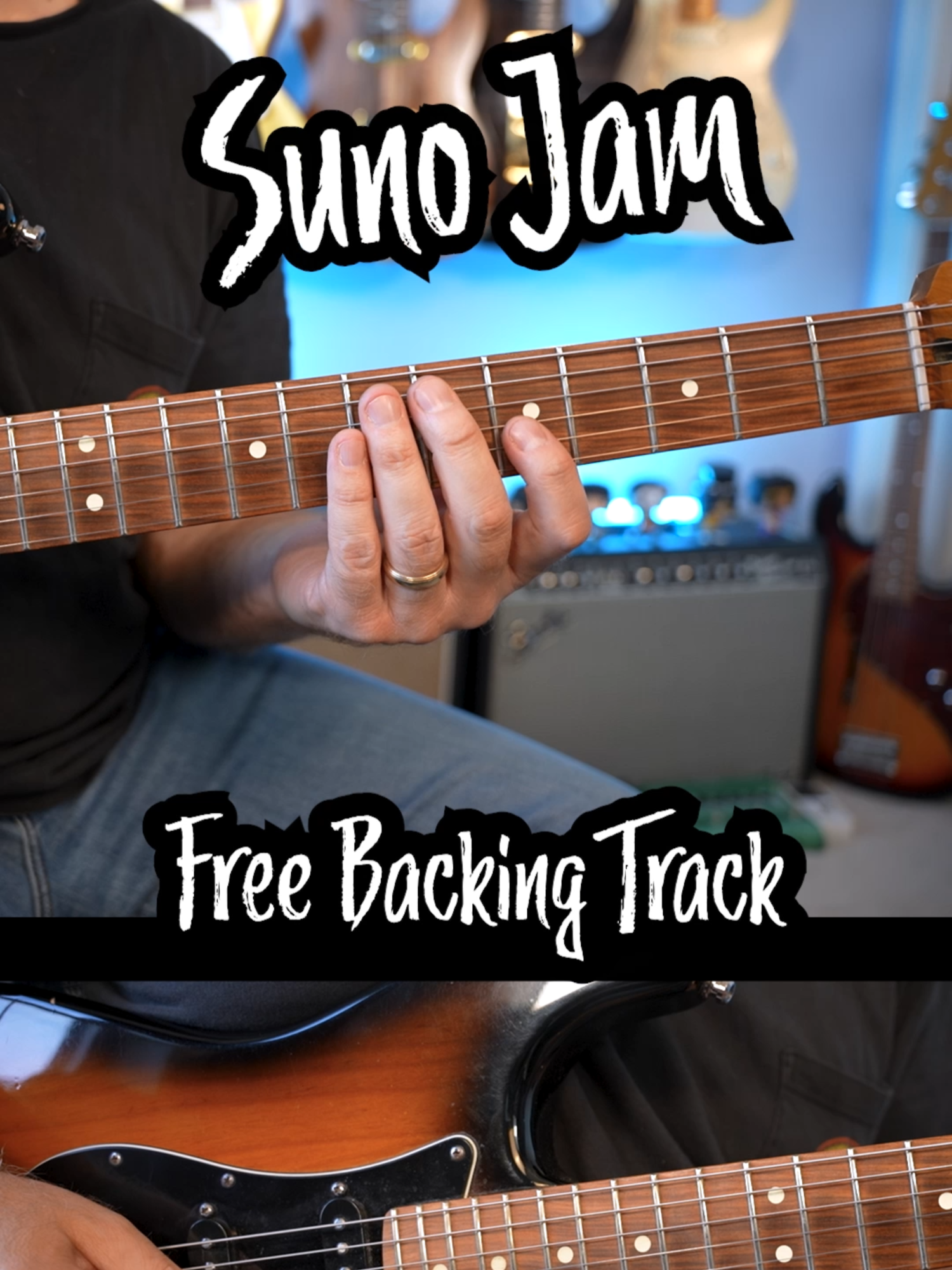 Improv solo over a rock backing track! 🎸 You can download this backing track free from my “Free Tabs and Charts” course on my website. The link’s in my bio or comments—or just search GuitArmy online and you’ll find it. It’s totally free to sign up, and you’ll get tons of free riffs and lessons! #guitarist #guitarplayer #guitarsolo #guitartok #guitarra