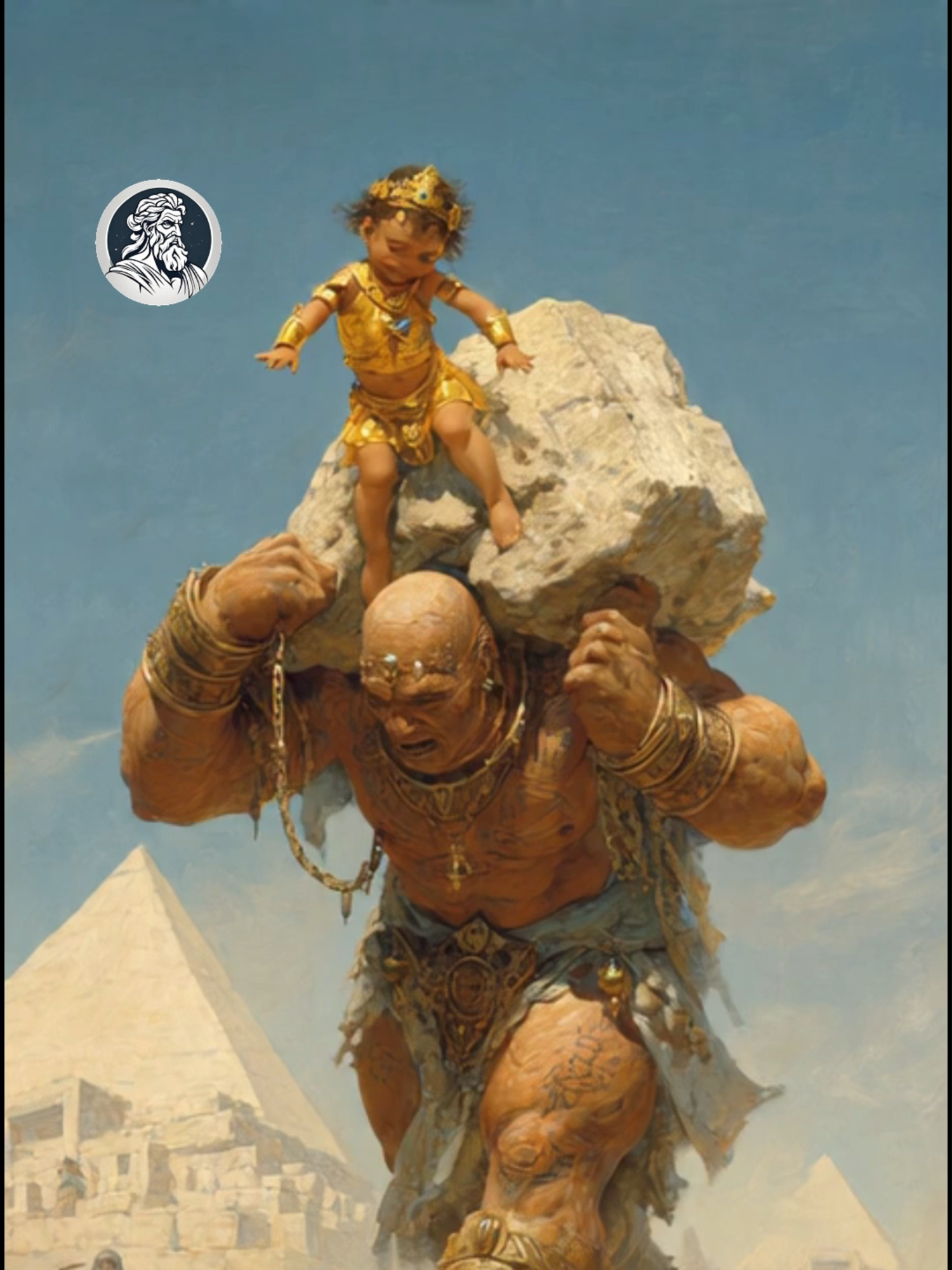 HOW THE PYRAMIDS WERE MADE #cadamitologia #fyp #giants #desert #ai #egypt #pyramids #alien